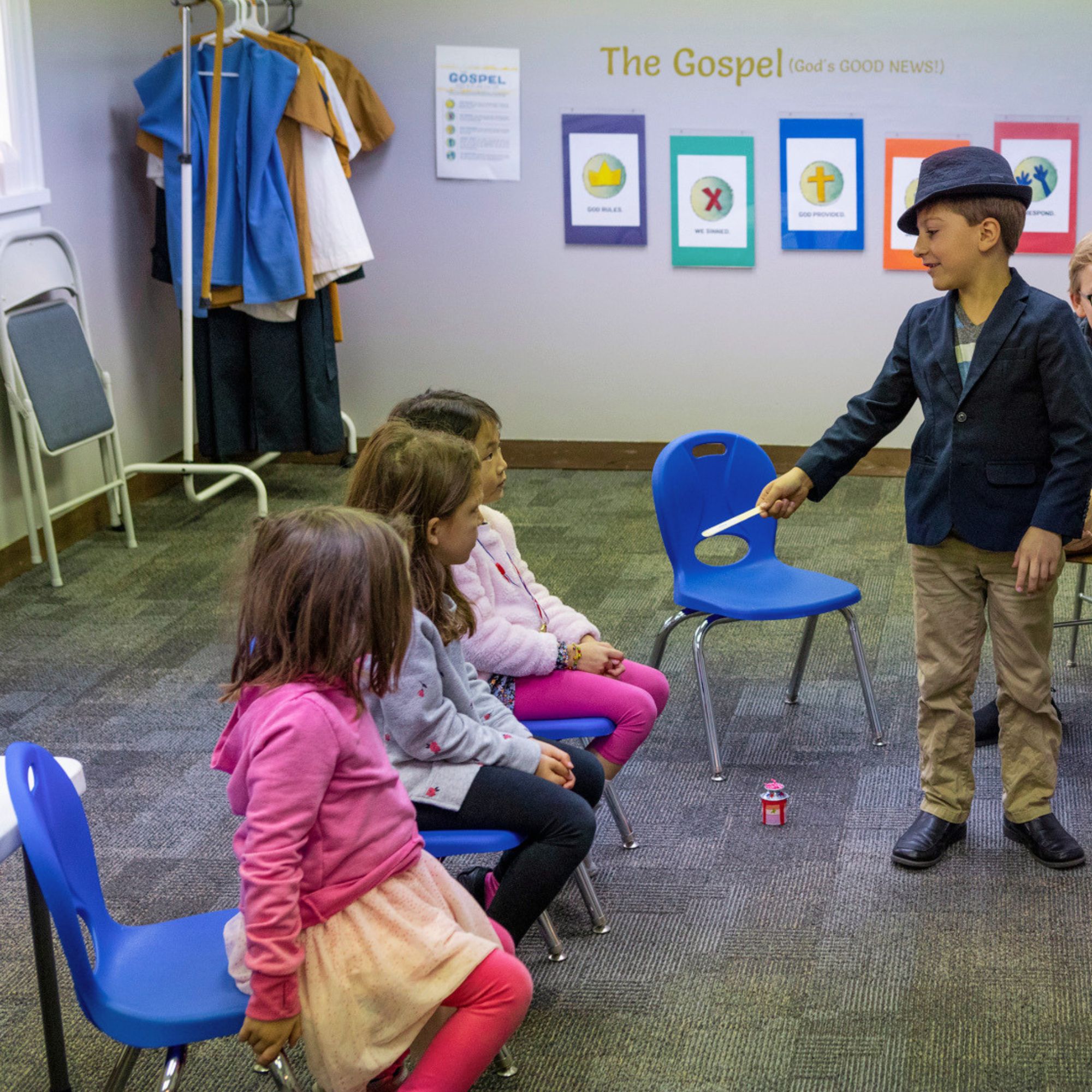 Children in Sunday School