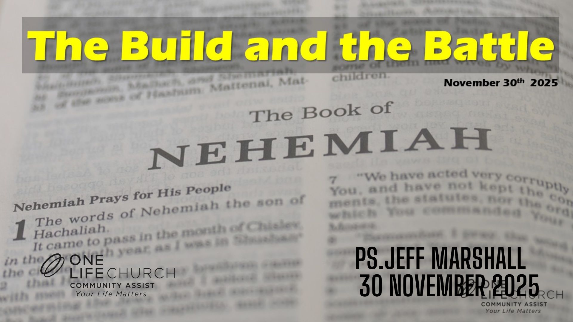 The Build and the Battle