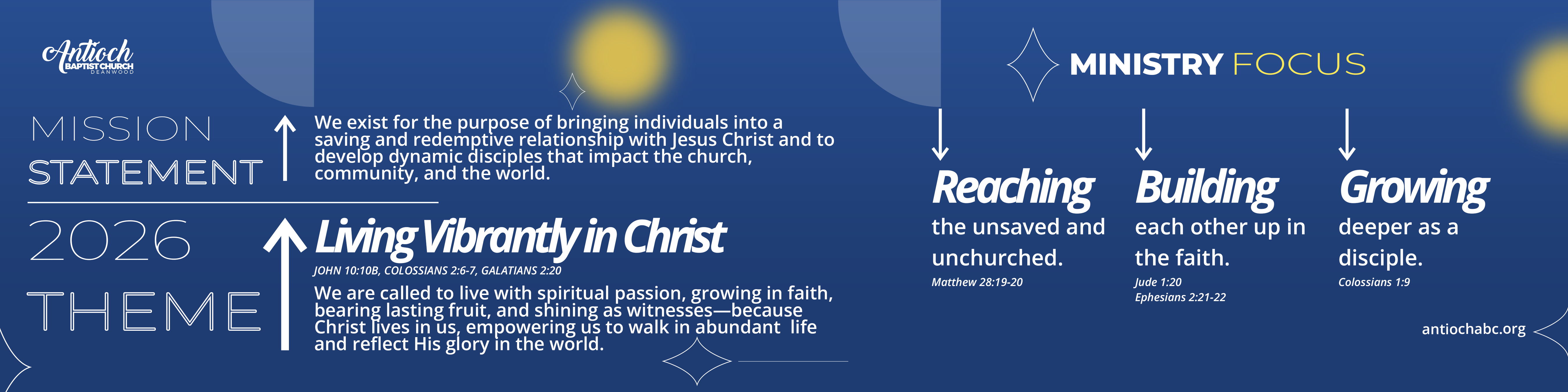 Mission Statement and 2026 Theme