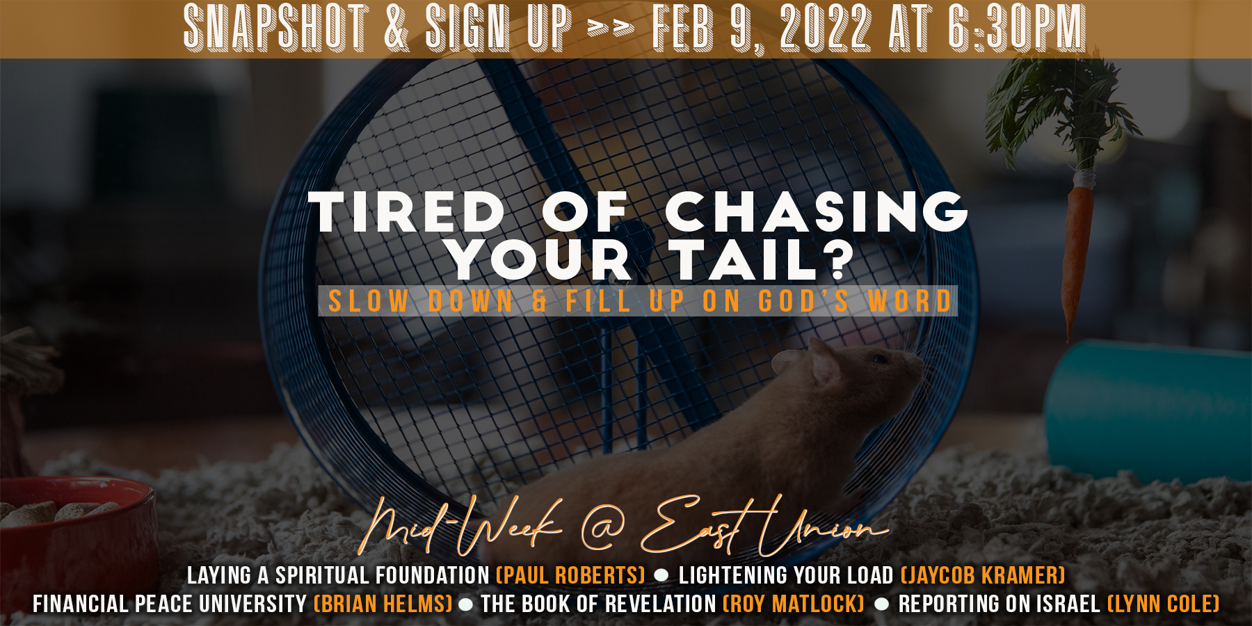 East Union Baptist Church Located at 20422 N Springlake Rd. Hensley, AR 72065 Pastored by