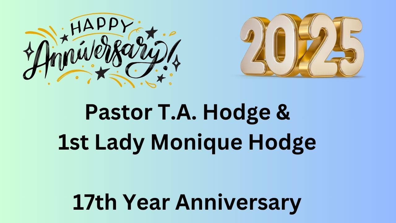 Pastor Hodge 17th Year - Pre-Anniversary Celebration - Children Celebration 05/01/2025