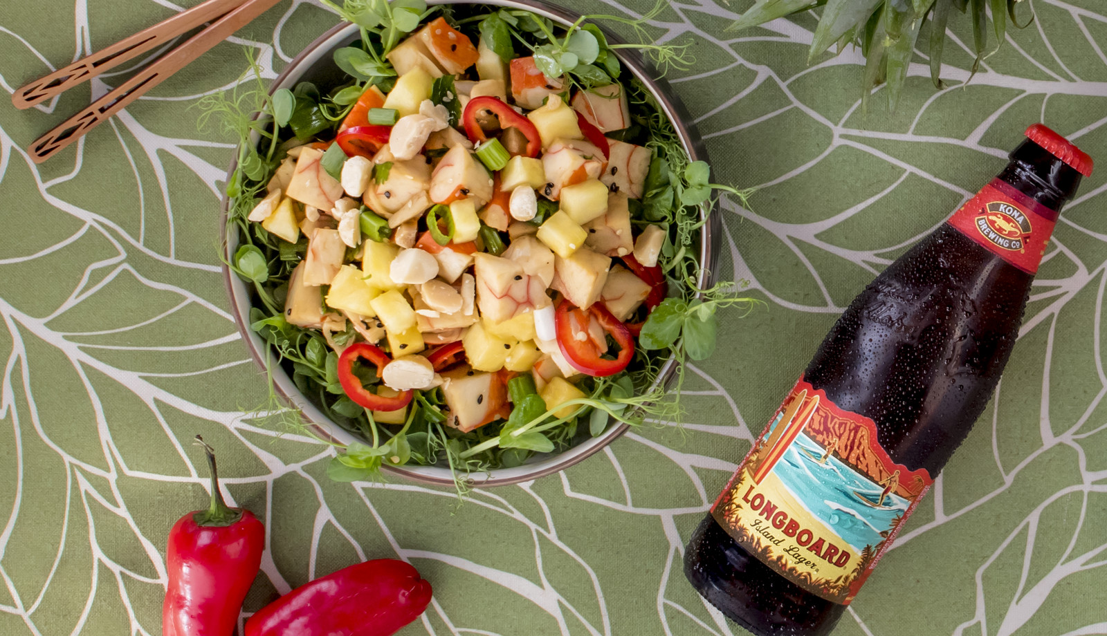 Alaska Tropical Surimi Poke Bowl by Alaska Seafood Marketing Institute