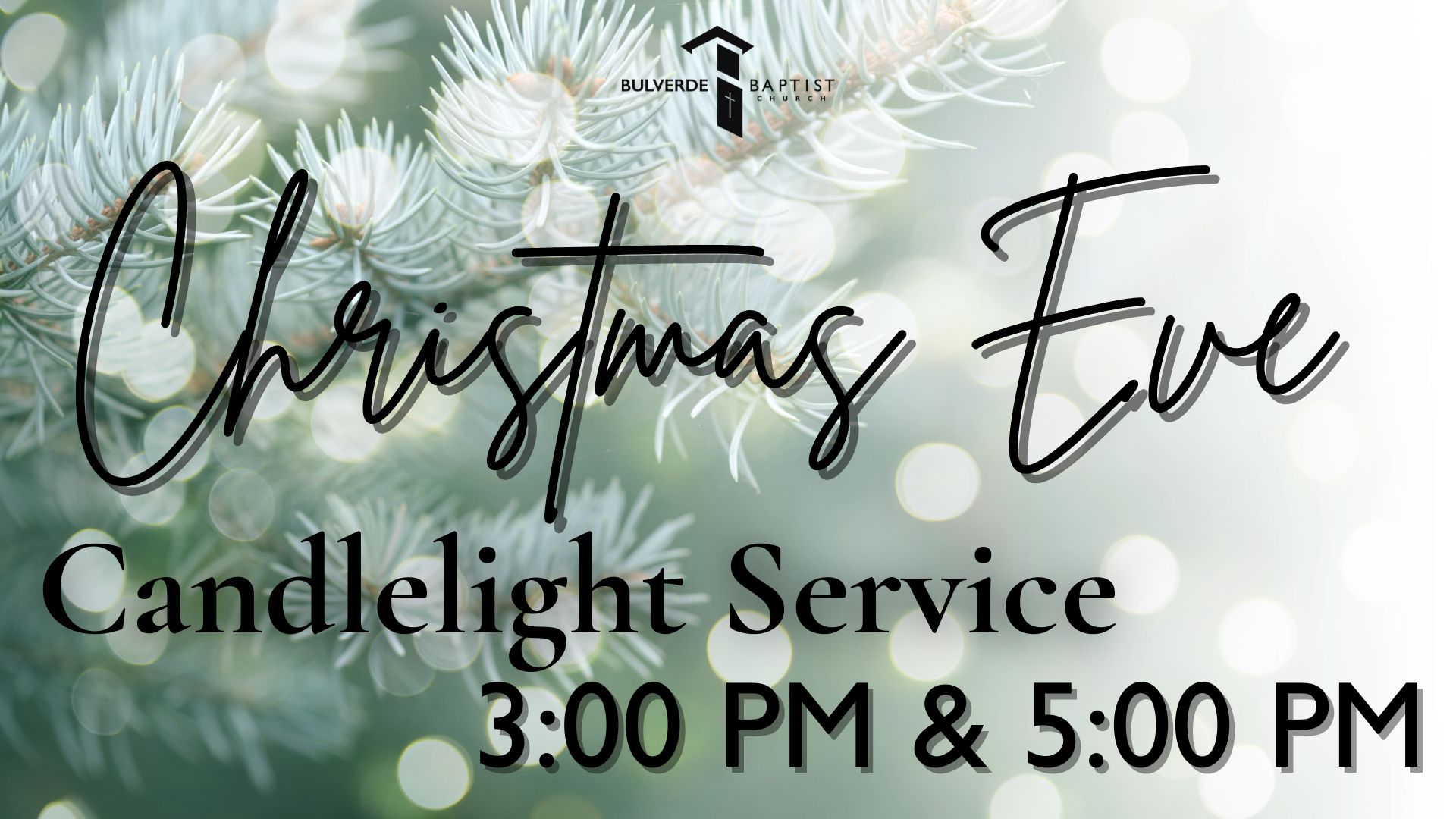 Christmas Eve Candlelight Service