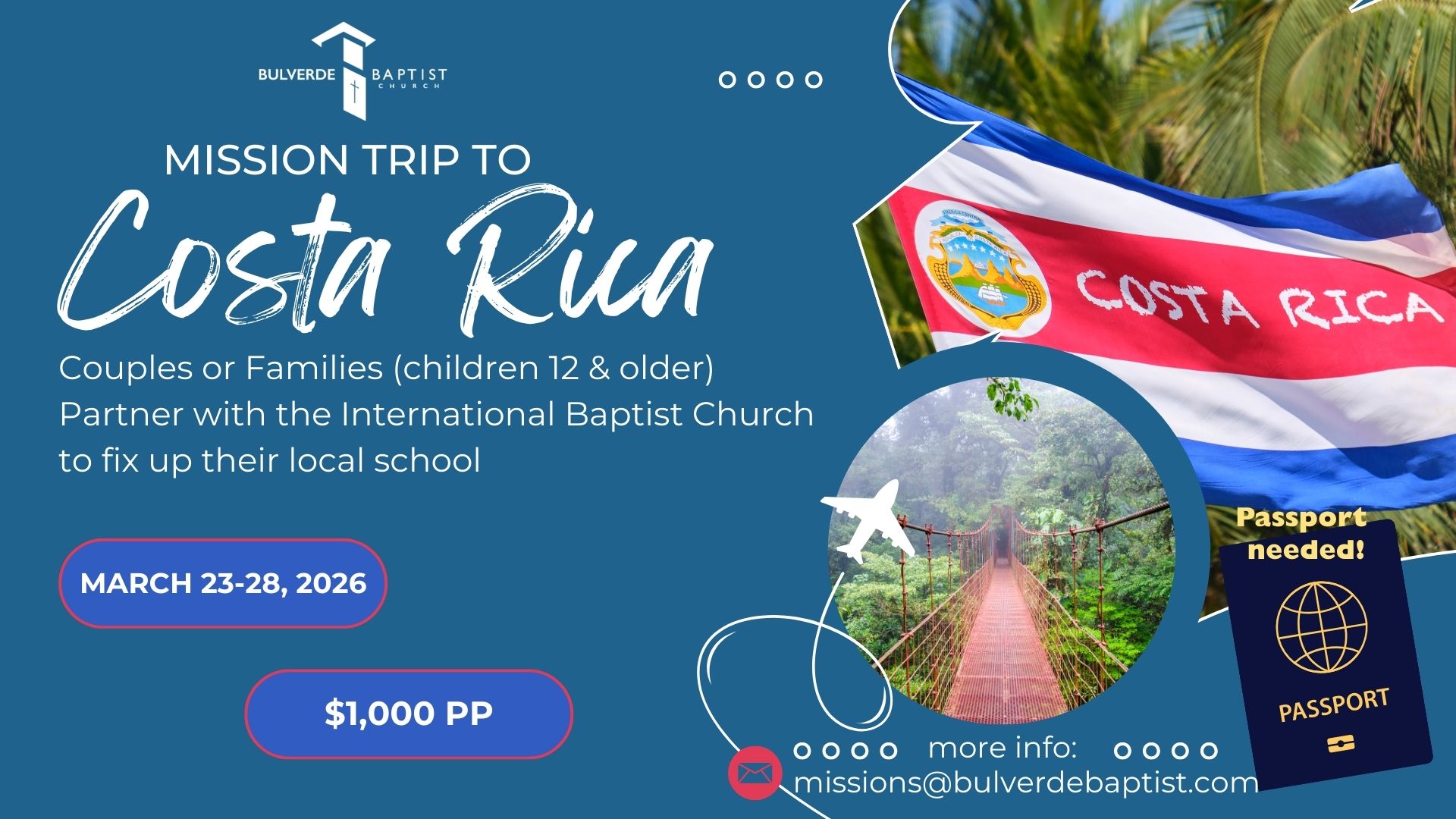 Mission Trip to Costa Rica