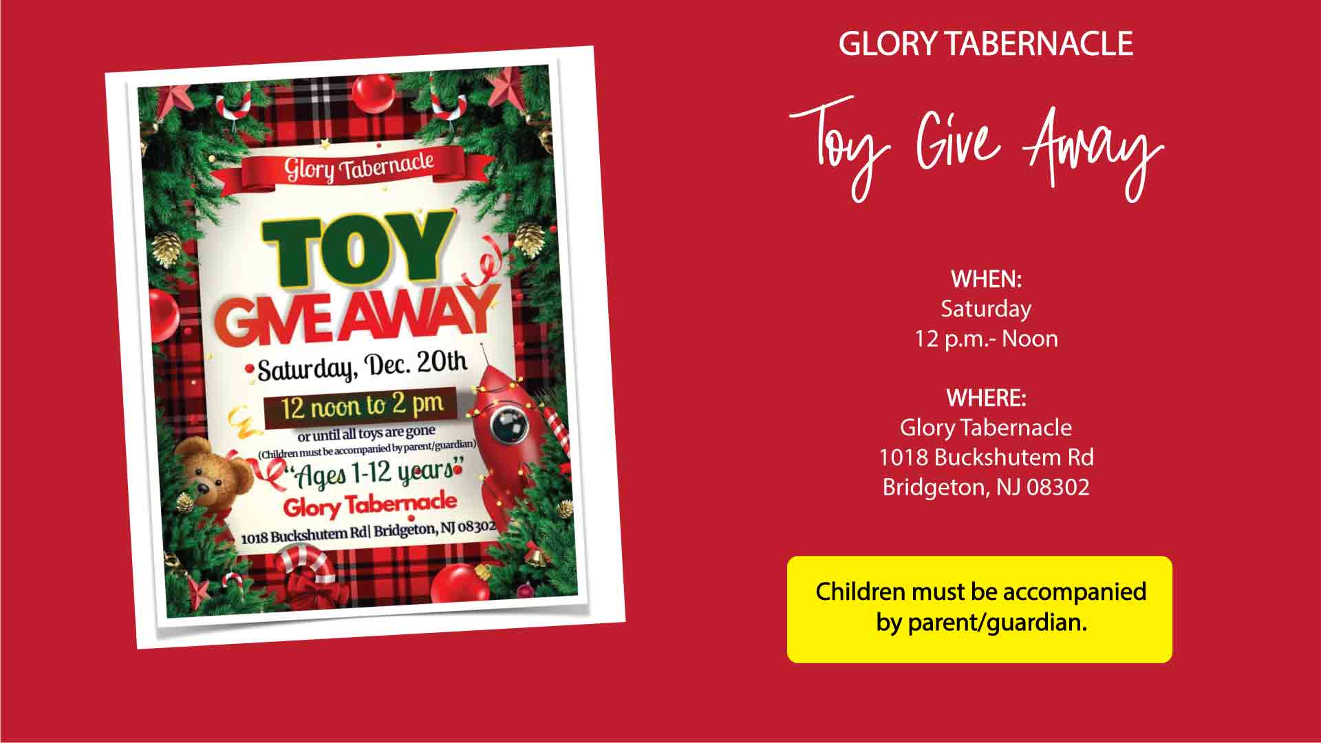 GT Toy Drive Update
