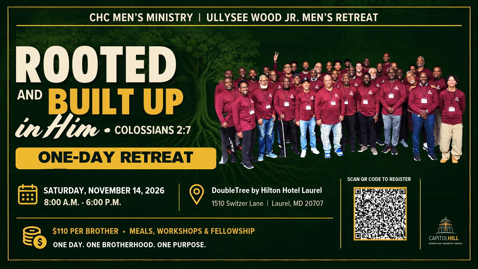 CHC Men's Ministry Retreat (One-Day)