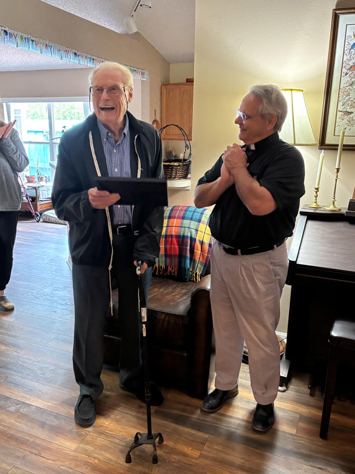 Larry Cullen 97th Birthday