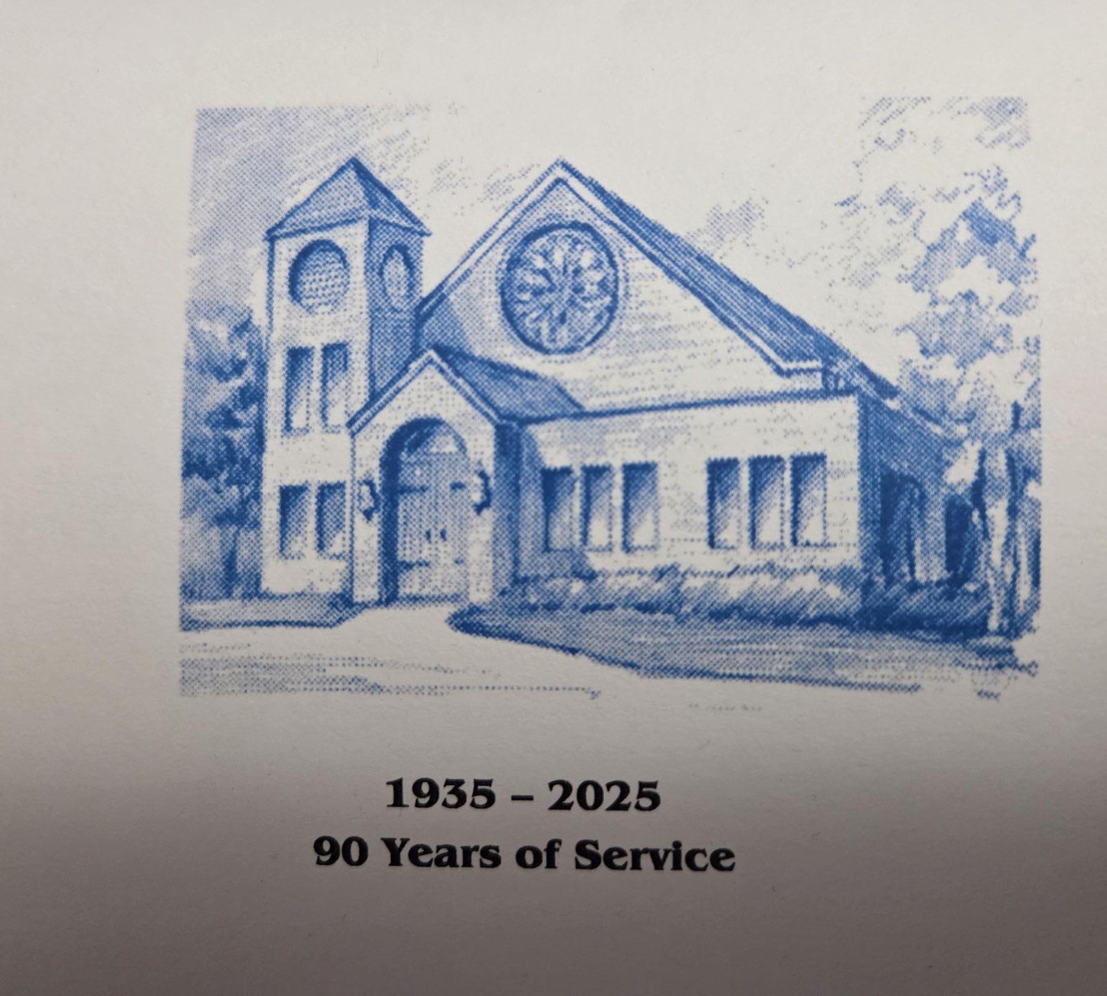 All Saints 90th Birthday, 1935 to 2025