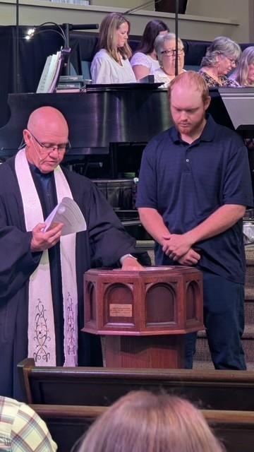 Noah Roberts Baptism 
