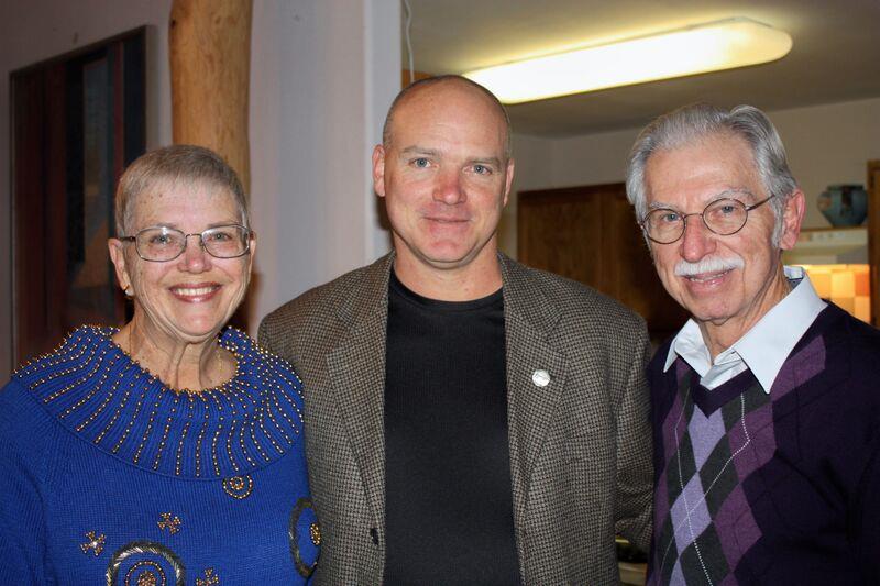 With son Doug and his mother Judith Starke