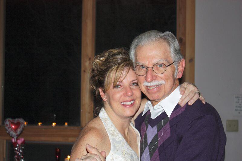 Daughter Jennifer on her wedding day, January 26, 2007