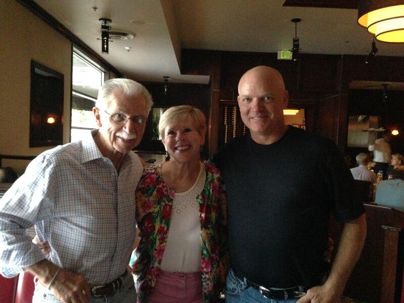 With Marty and son Douglas Webb, July 14, 2014