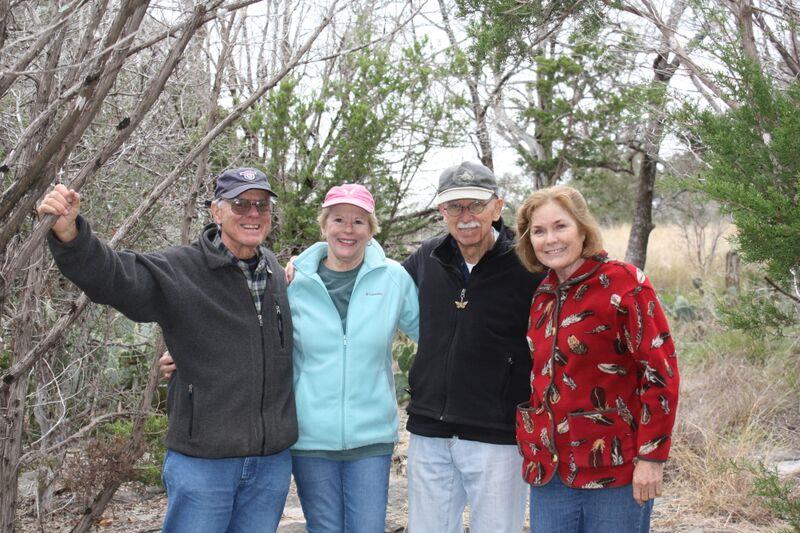 Precious friends Harris Greenwood and Romelia Favrot, Johnson City TX Dec. 2014