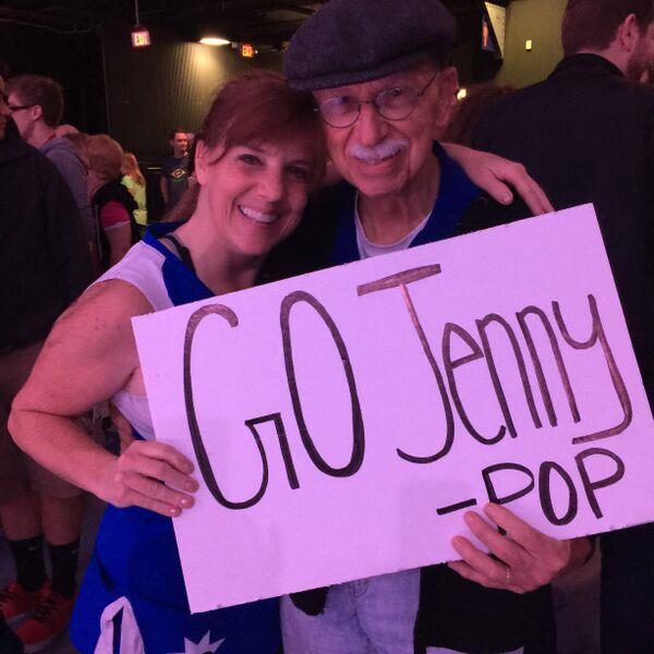 Dementia made understanding roller derby hard, but supporting Jennifer was always easy.