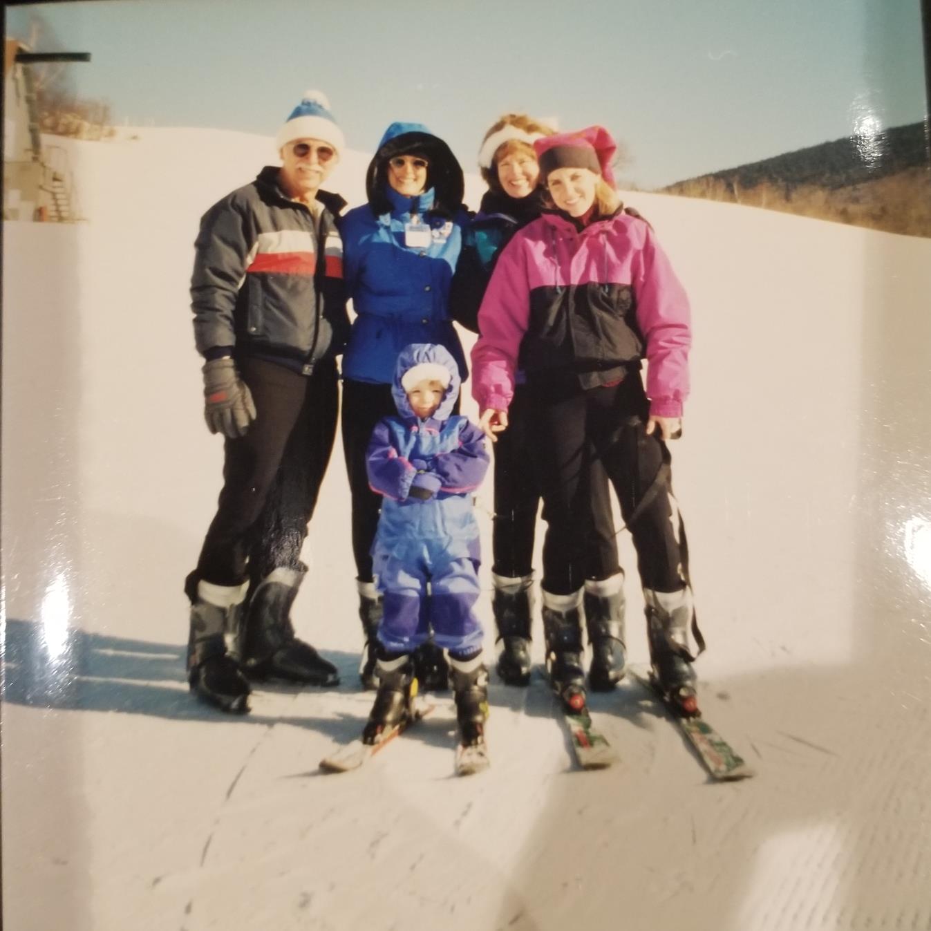 NH Ski Trip 2000, Eugene, Marni, Marty, Jennifer and Taylor