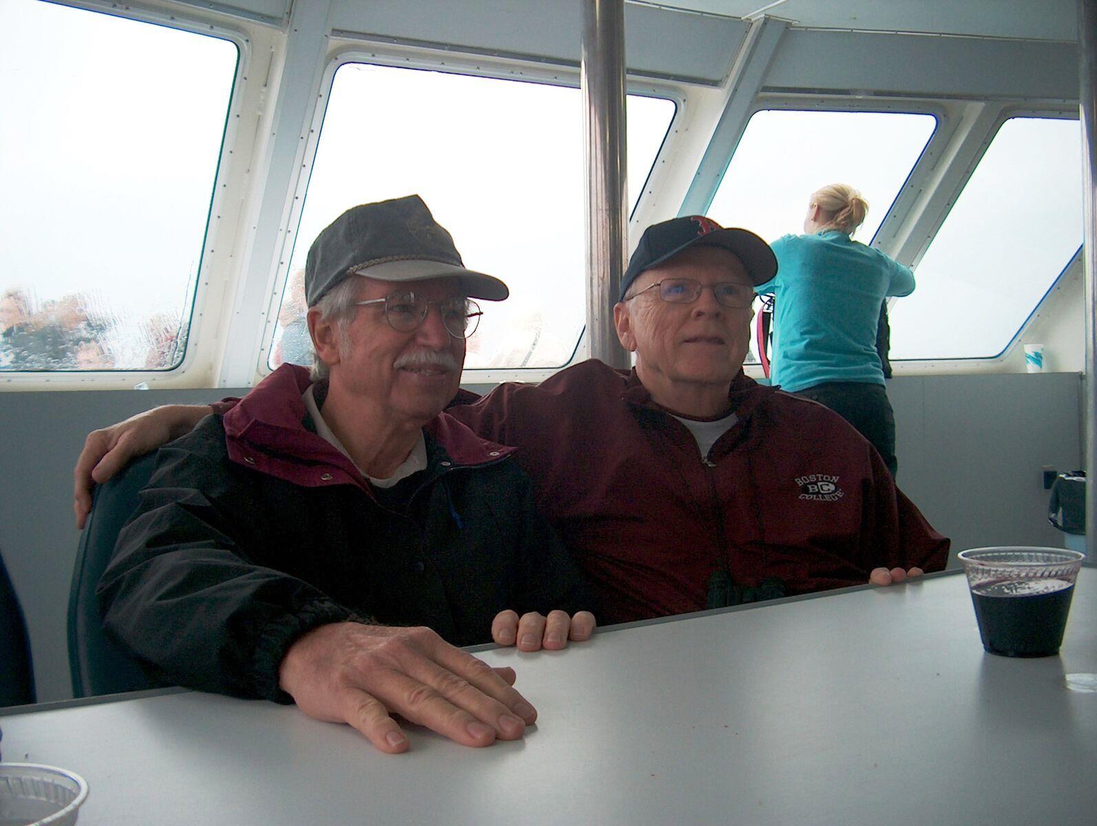 Paul Carty and Gene, Cape Cod,  Sept. 2006.