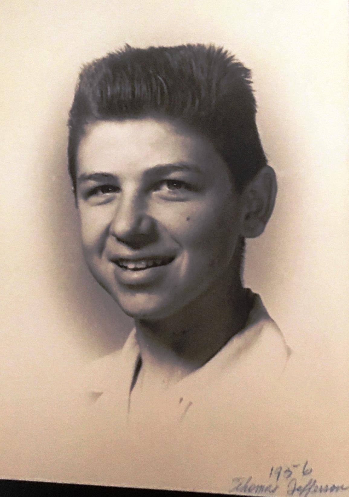 High School freshman, 1956