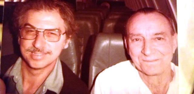 Gene and his Dad, Ken Webb
