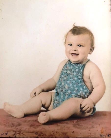Eugene Joseph Webb, 10 months old, May 1941.