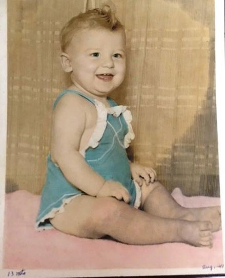 Gene at 13 months. Check out those baby blues!
