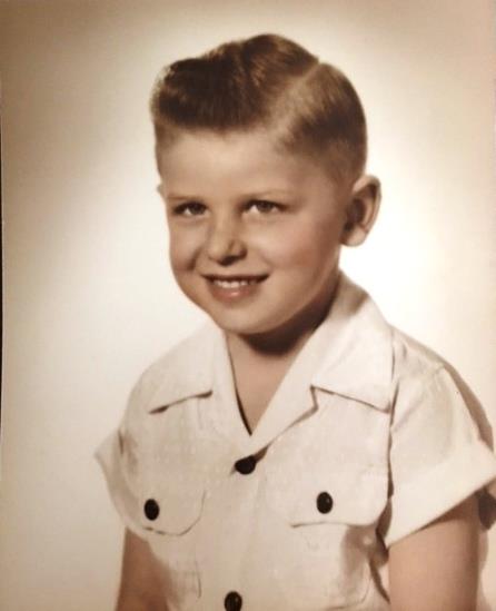 Adorable five-year-old Gene.
