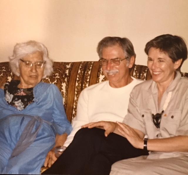 Maternal grandmother, Mary, whom he adored, 1990.
