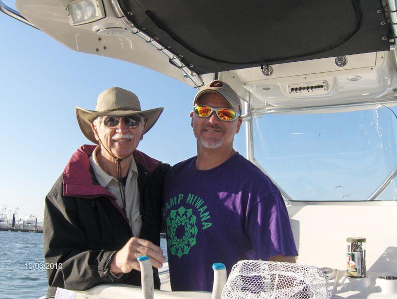 Doug was so happy to take us out on his new boat!