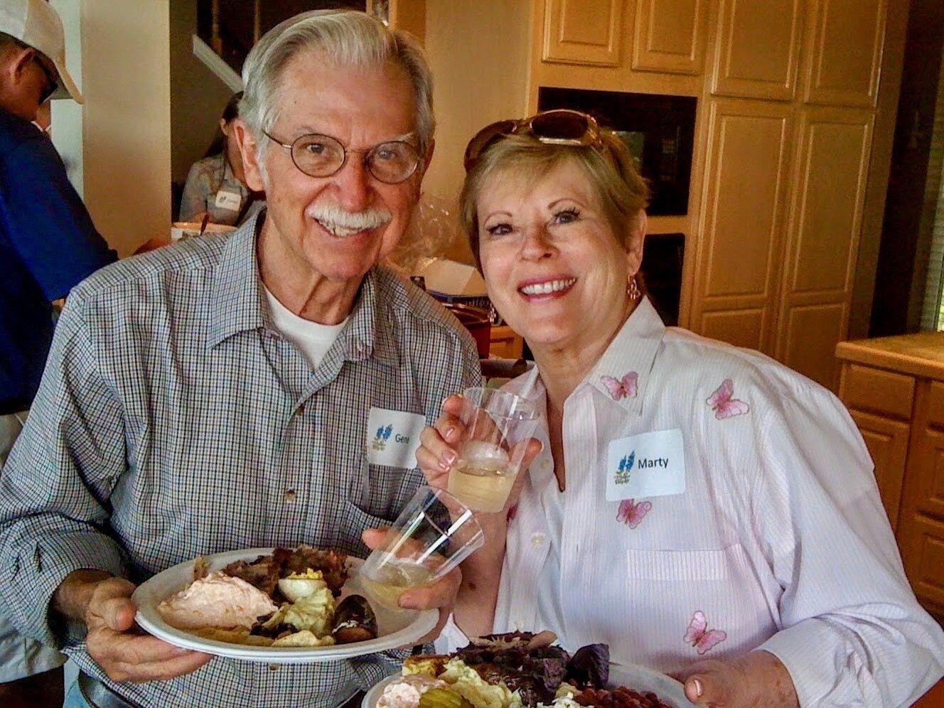 Bill and Denice Fisher's Hilltopper BBQ, spring 2012.