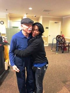 La'Coria White wasn't just Gene's caregiver at Silverado. She loved him.