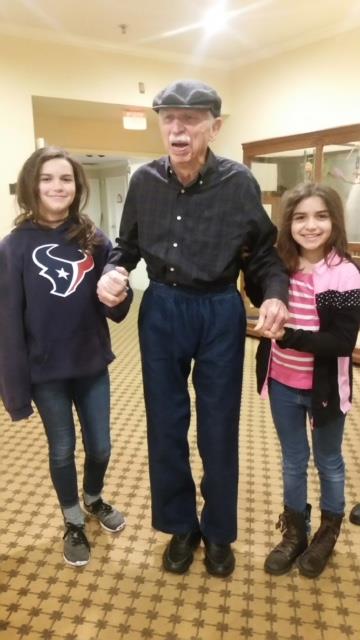 With Christina and Sariah Webb, March 2018