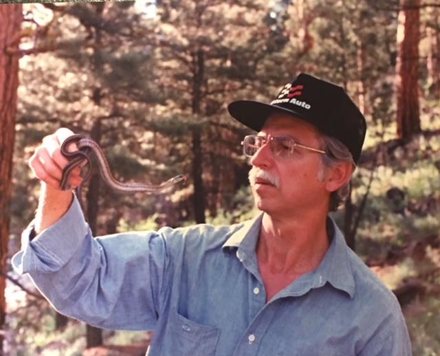 Never met a snake he didn't love