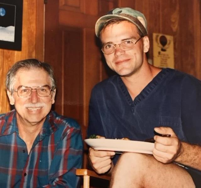 With Douglas Eugene Webb, 1992