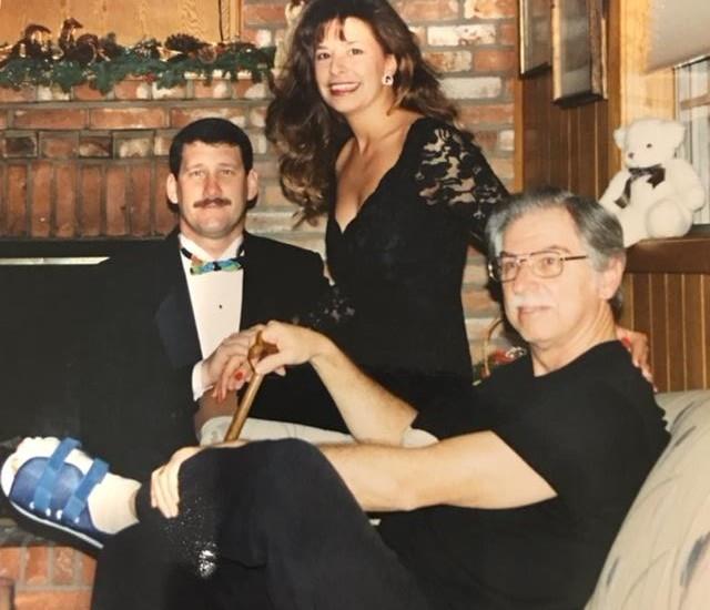 With Kristen and Ken, 1992