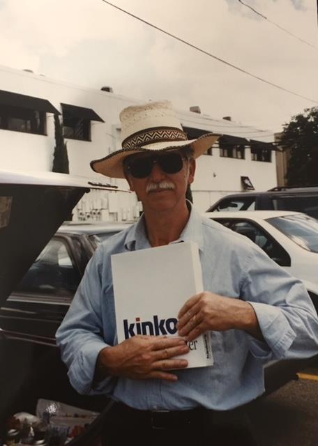 Marty's University of San Francisco doctoral dissertation going in the mail! August 1993