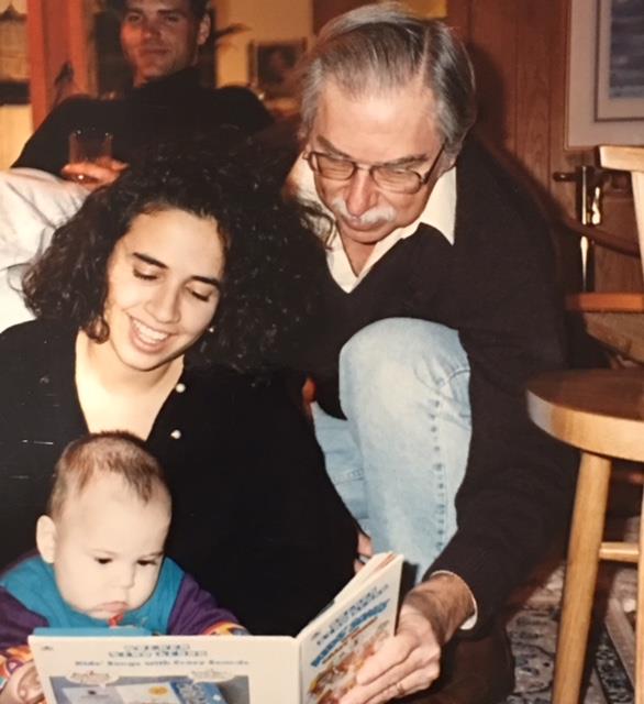 Melissa and Joshua Webb, Christmas 1993