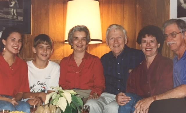 Paul Carty's 60th birthday, with Nelle, Paul Jr., Anne and Marty.