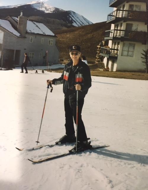 At home on skis