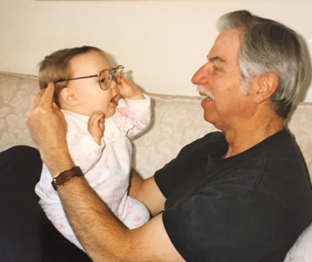 Ha! Got your glasses, Granddaddy!