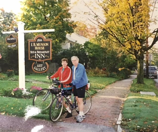 Inn to inn bike trip in Vermont, 1997