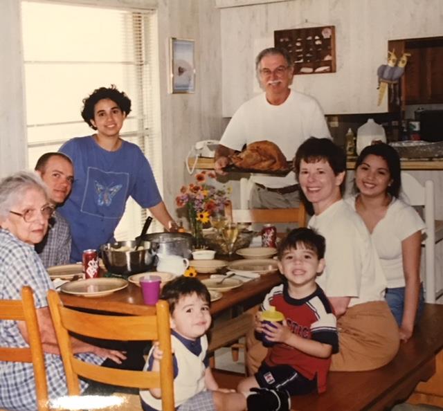 Thanksgiving at the beach, 1997