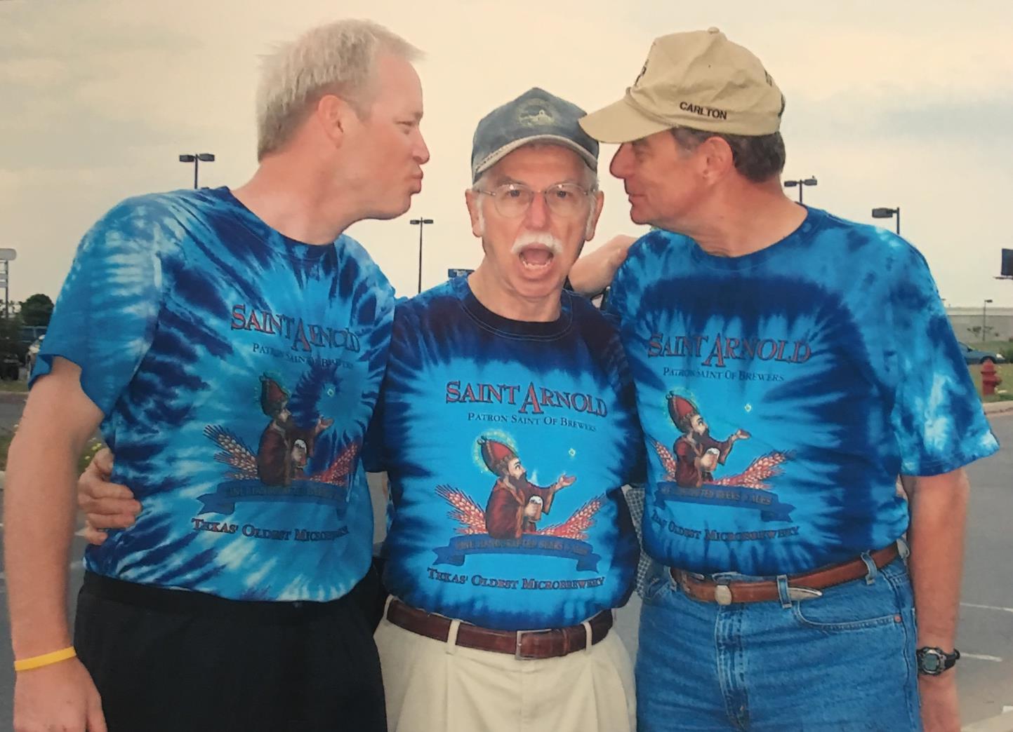 Best MS150 SAG Team ever. Bill Crook, Gene Webb, Richard Weiss, Spring, 2005