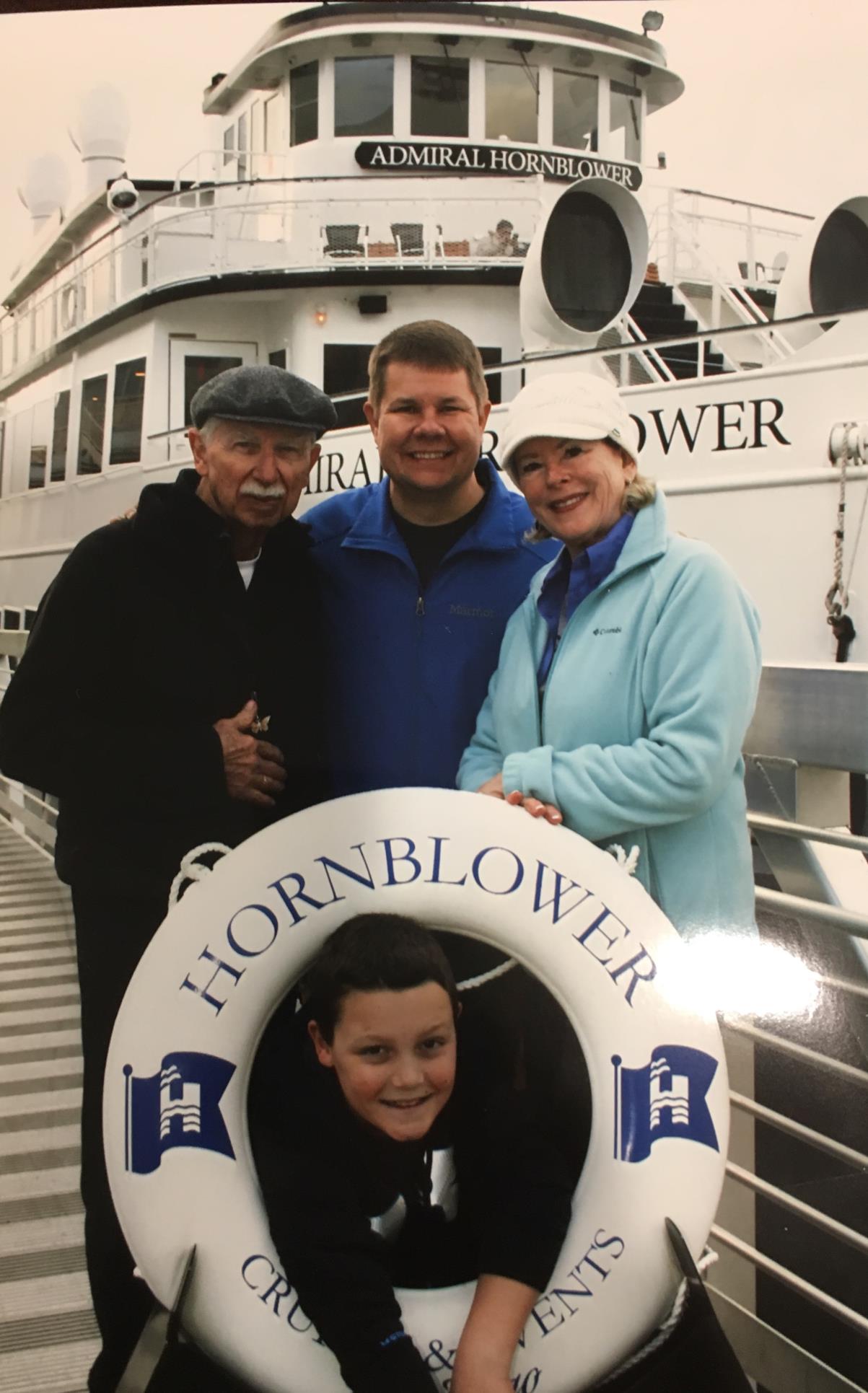 With Kevin and Grant Rudolph, San Diego 2015