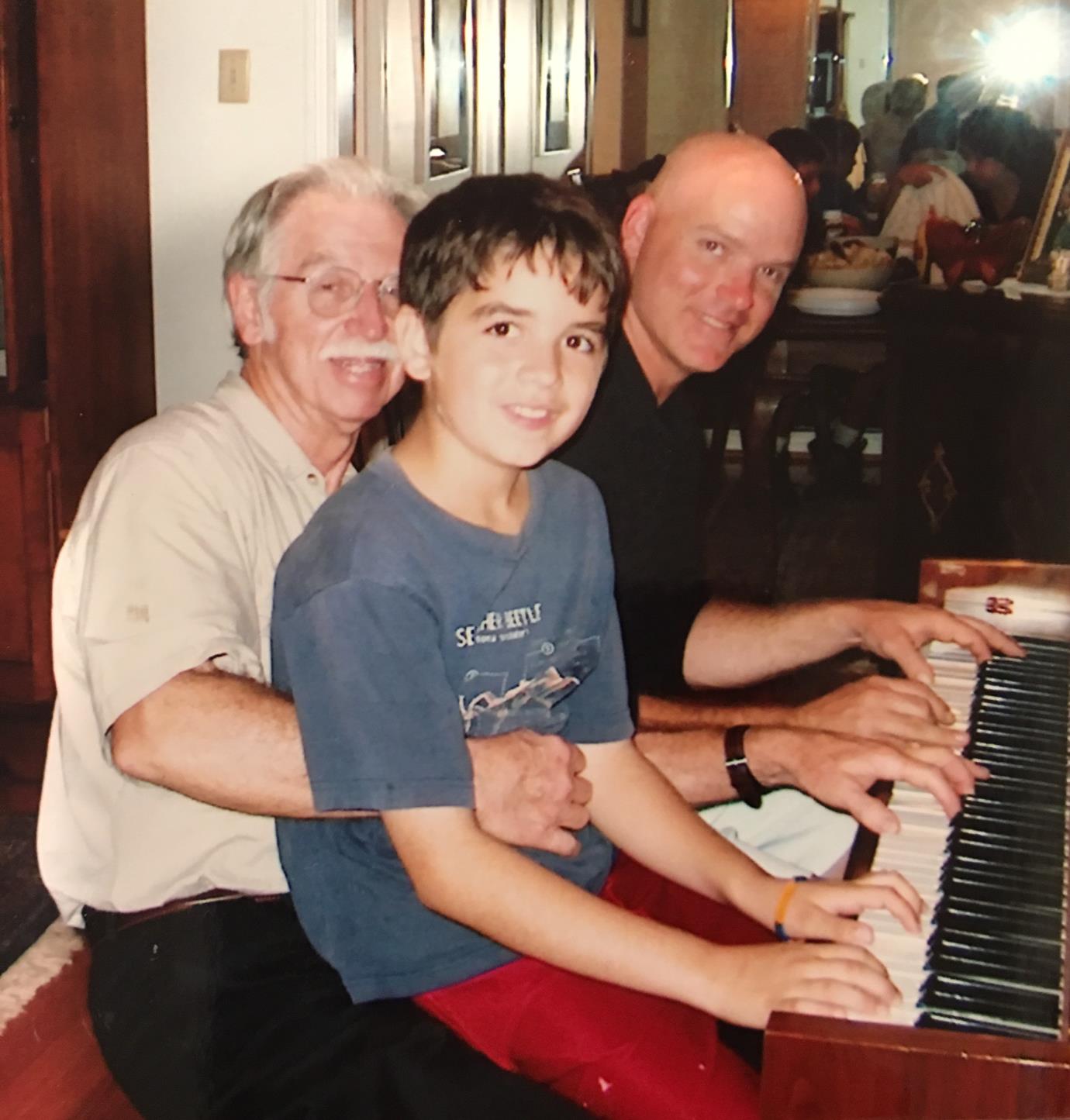 With Samuel and Doug Webb, Thanksgiving 2006