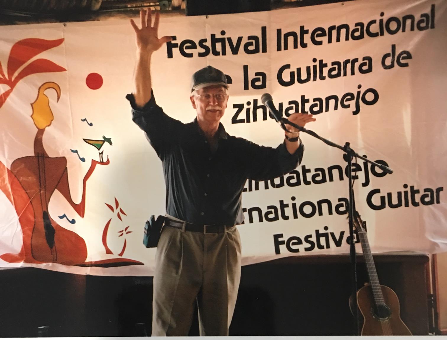 Ixtapa, March 2007. We lucked into an international guitar festival!