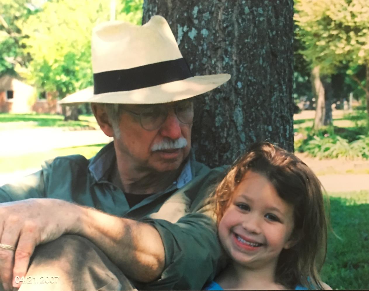 These two! Gene and Rachel Wright, spring 2007