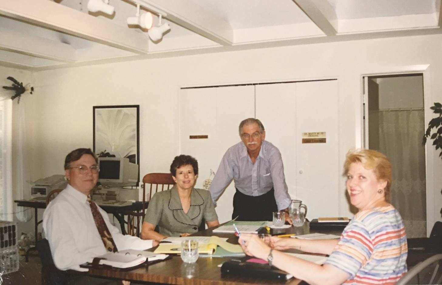 The Monarch School is born in our garage, 1997 with Beverly Svoboda and Kearney Morgan.