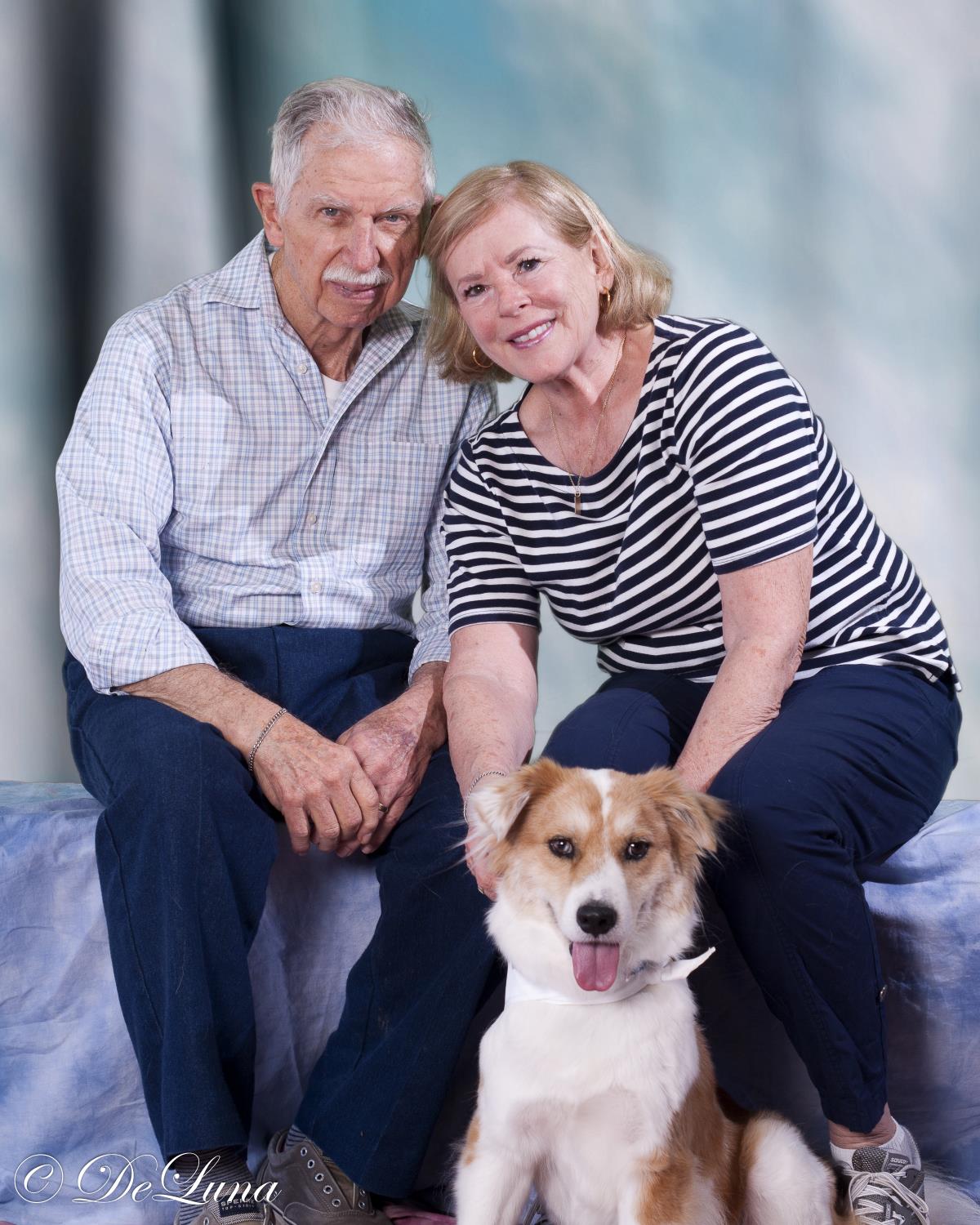 Gene, Marty and Jax at the Sheltie Sanctuary Picnic, 2015.
