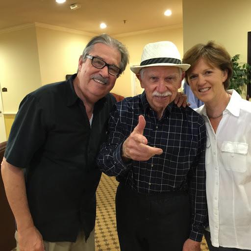 Jim and Kate Conlan with Gene at Silverado, 2016