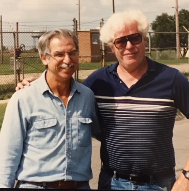 With Mark Fox 1990