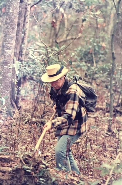 Snake hunting, 1991.